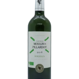 Chateau Moulin de Pillardot , Bordeaux Blanc 2016 BIO